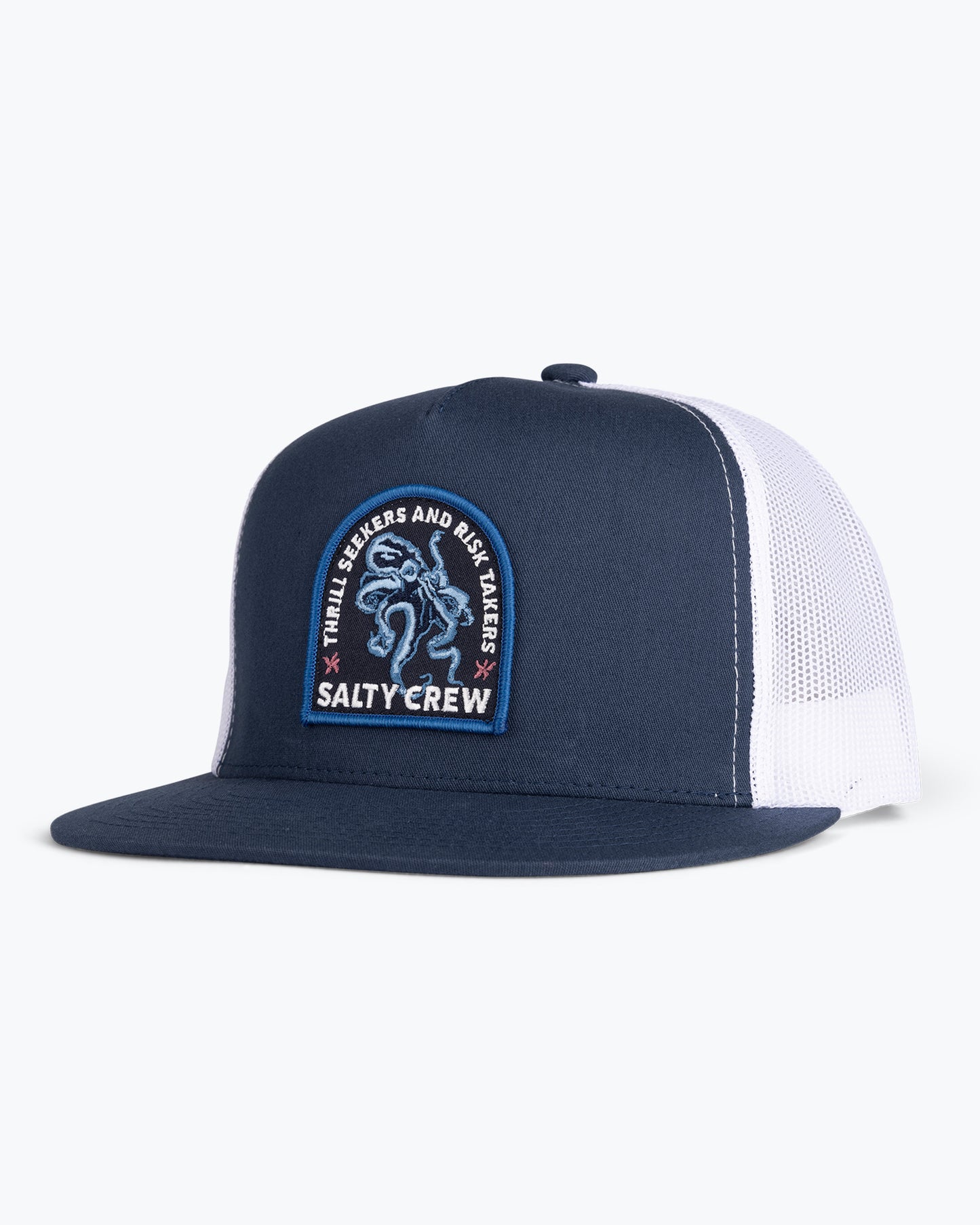 front view of Tropics Navy/White Trucker