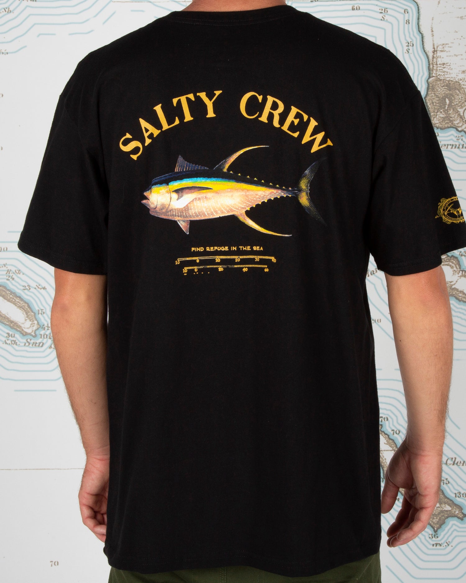 Salty Crew - Black Ahi Tee Mount S/S