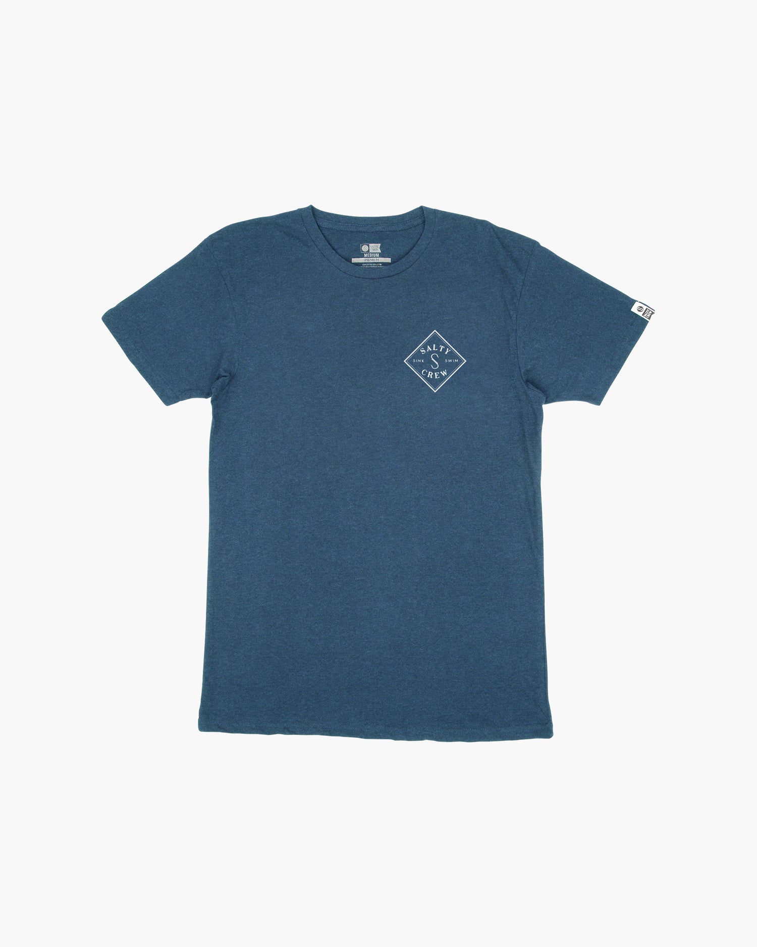 off body front view of Tippet Harbor Heather Premium S/S Tee