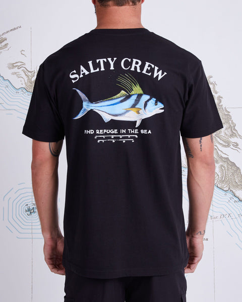 SALTY CREW BOXING SEAGULL CAST SMASH DASH FISH FISHING TEE T SHIRT Mens L  Blue - AliExpress